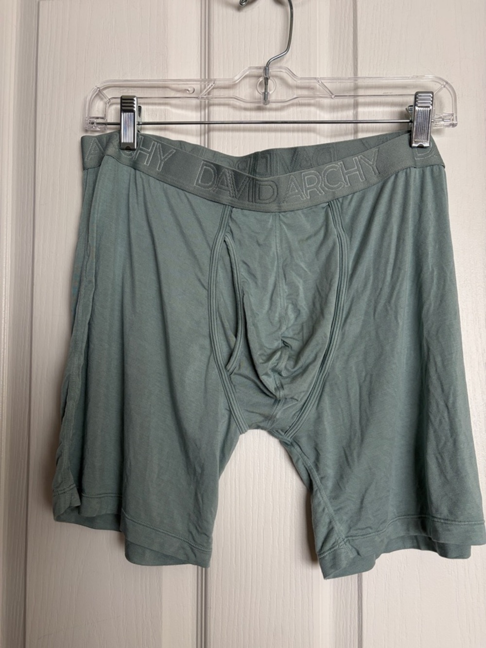 David Archy Men’s Boxer Briefs - Sage Green